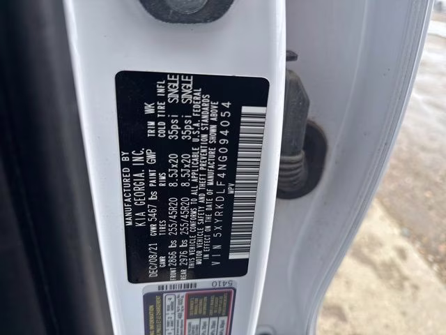 2022 Glacial White Pearl Kia Sorento X-Line SX Prestige AWD SUV