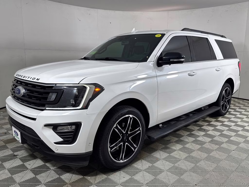 2020 White Metallic Ford Expedition Max Limited 4X4 SUV