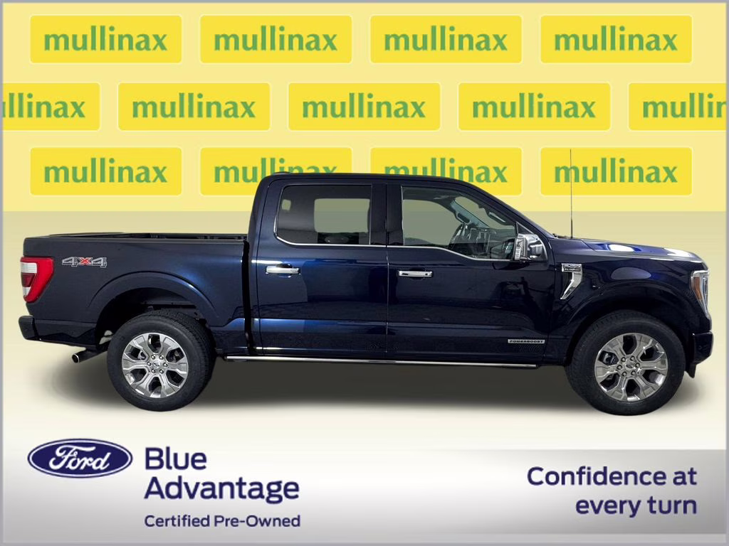 2023 Antimatter Blue Metallic Ford F-150 Platinum 4X4 Truck
