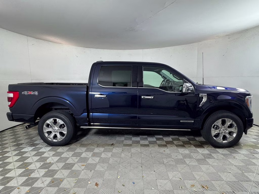 2023 Antimatter Blue Metallic Ford F-150 Platinum 4X4 Truck