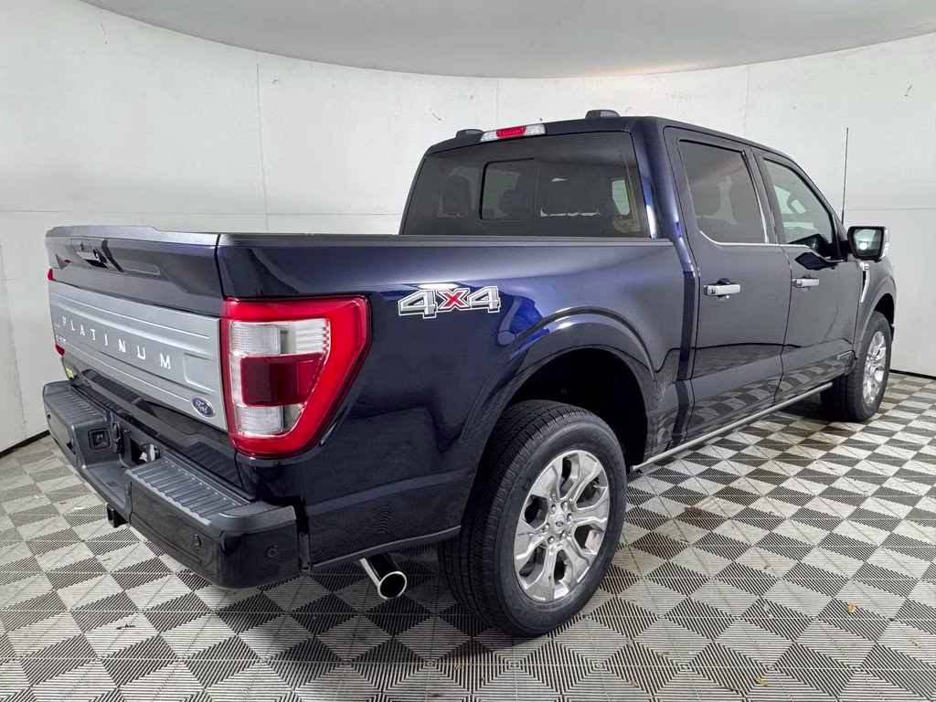 2023 Antimatter Blue Metallic Ford F-150 Platinum 4X4 Truck