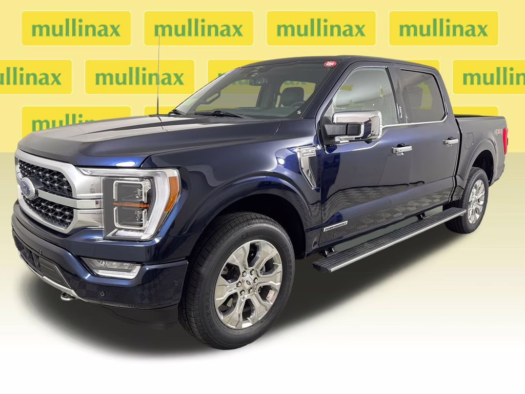 2023 Antimatter Blue Metallic Ford F-150 Platinum 4X4 Truck