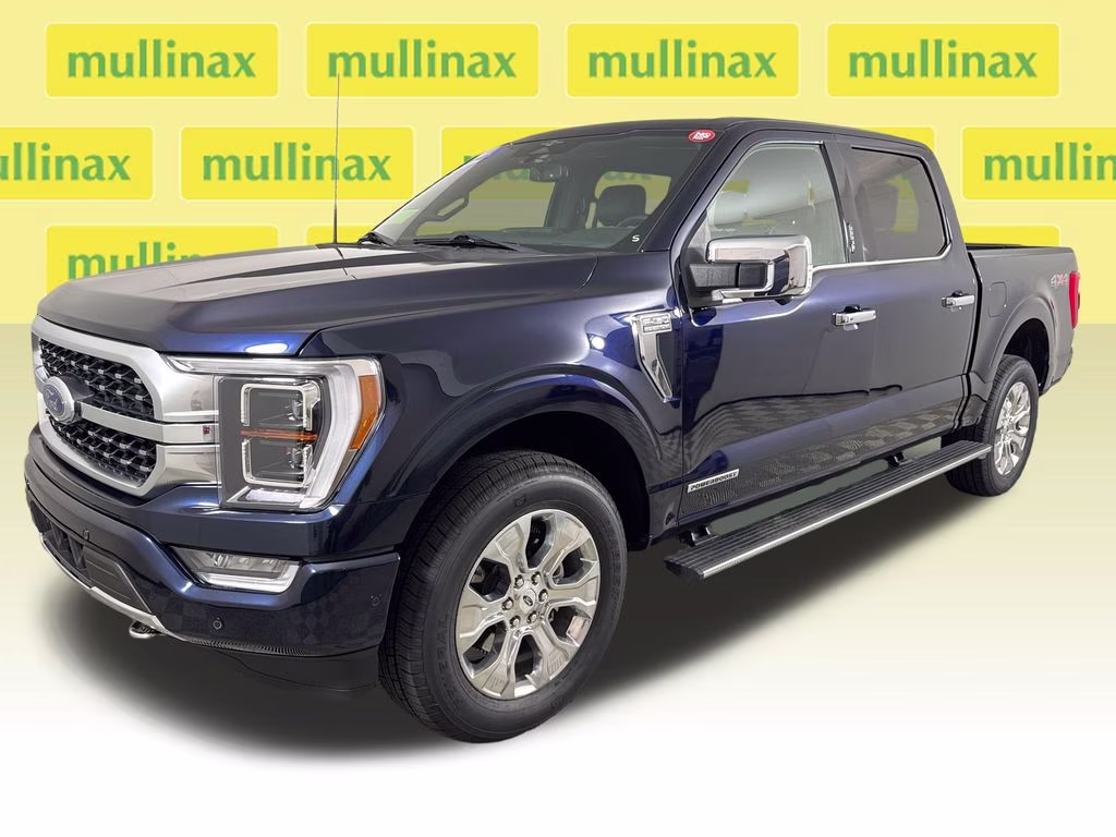 2023 Antimatter Blue Metallic Ford F-150 Platinum 4X4 Truck