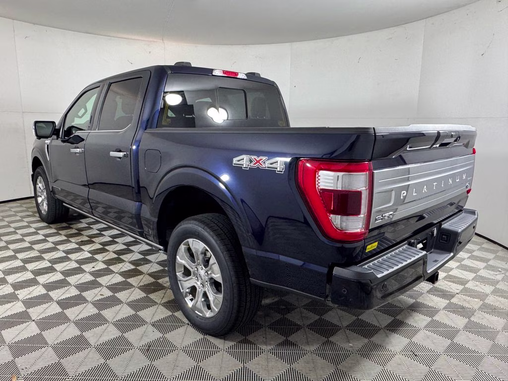 2023 Antimatter Blue Metallic Ford F-150 Platinum 4X4 Truck