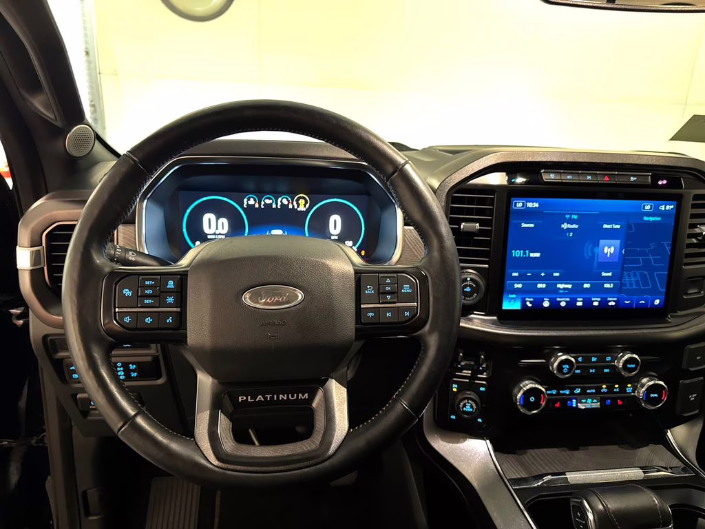 2023 Antimatter Blue Metallic Ford F-150 Platinum 4X4 Truck