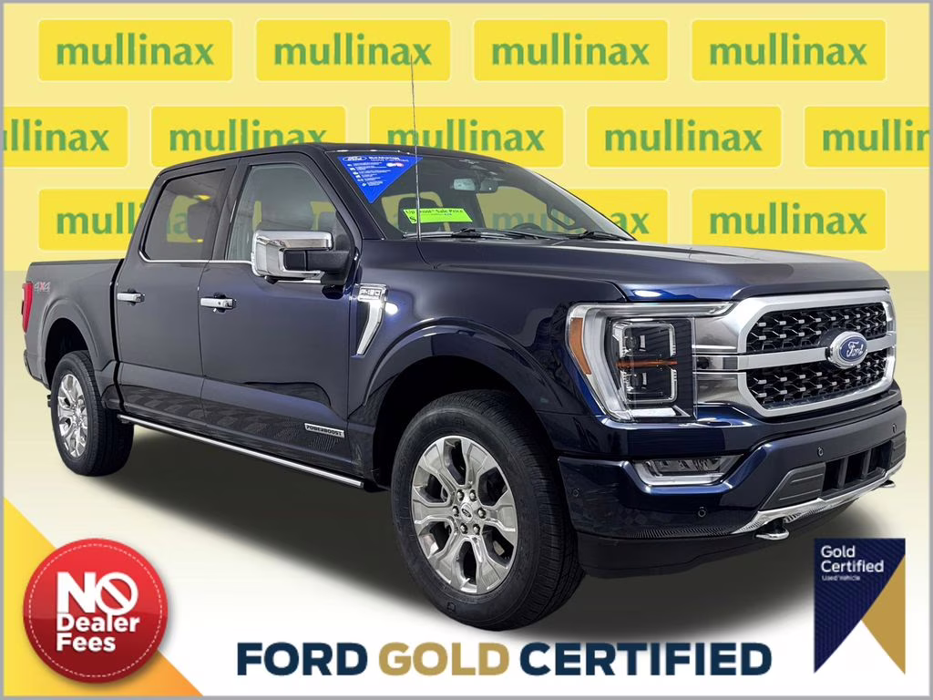 2023 Antimatter Blue Metallic Ford F-150 Platinum 4X4 Truck