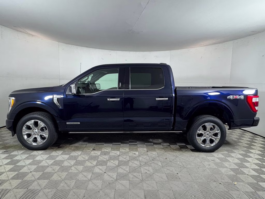 2023 Antimatter Blue Metallic Ford F-150 Platinum 4X4 Truck