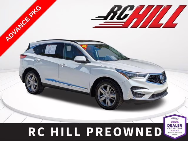 2020 White Acura RDX Advance Package FWD SUV