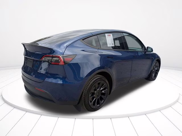 2022 Deep Blue Metallic Tesla Model Y Long Range AWD SUV