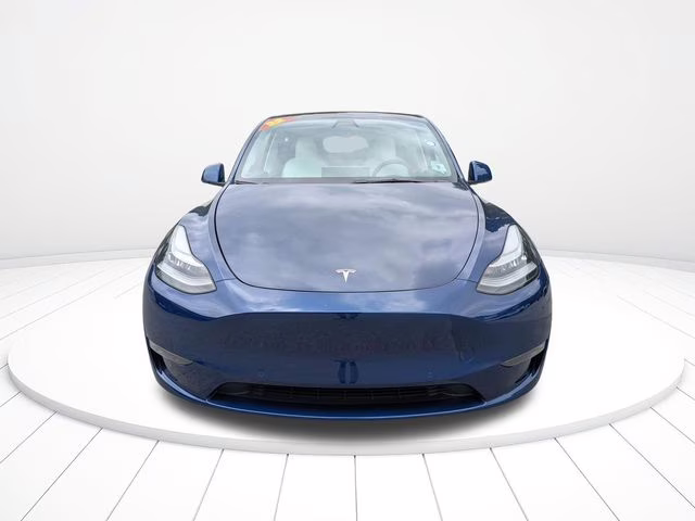 2022 Deep Blue Metallic Tesla Model Y Long Range AWD SUV
