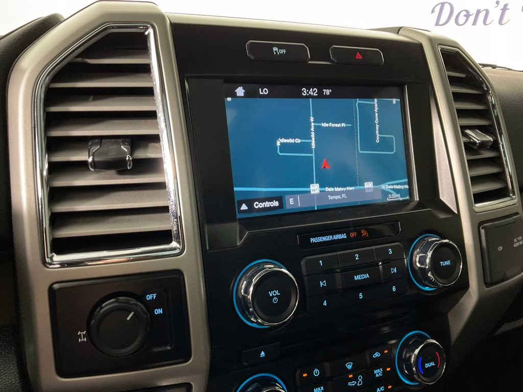 2016 Blue Ford F-150 Lariat RWD Truck