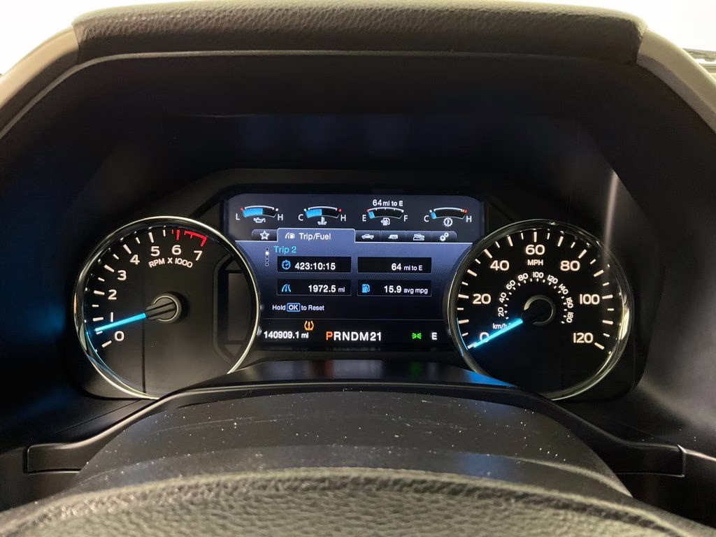 2016 Blue Ford F-150 Lariat RWD Truck