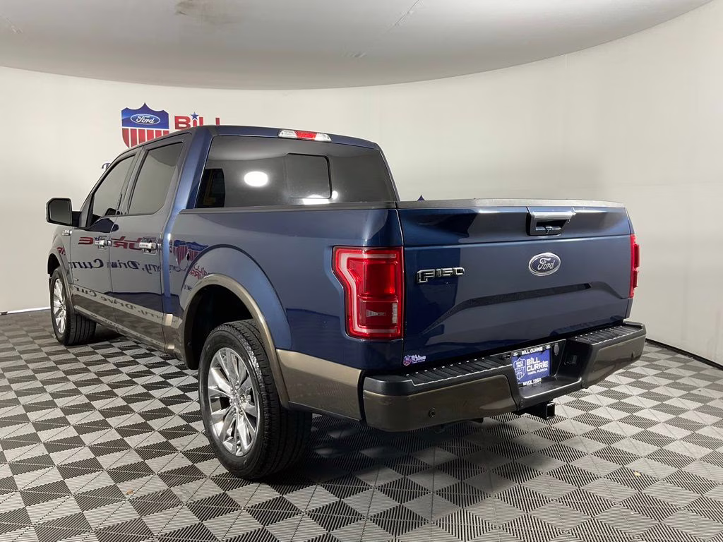 2016 Blue Ford F-150 Lariat RWD Truck