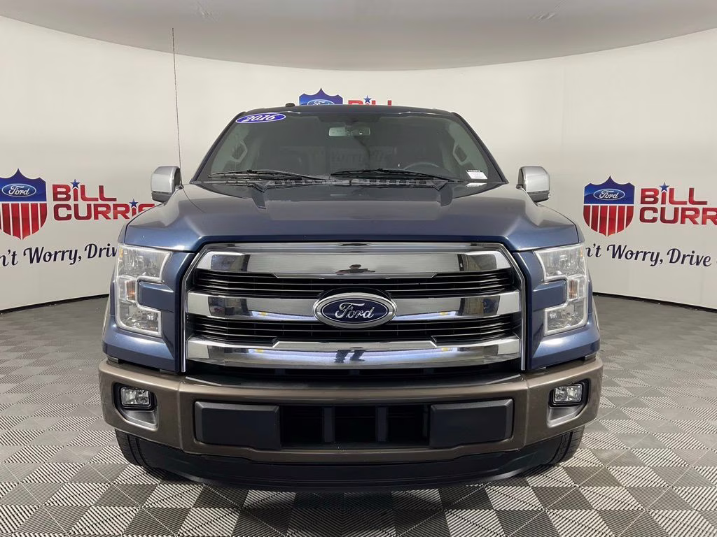 2016 Blue Ford F-150 Lariat RWD Truck