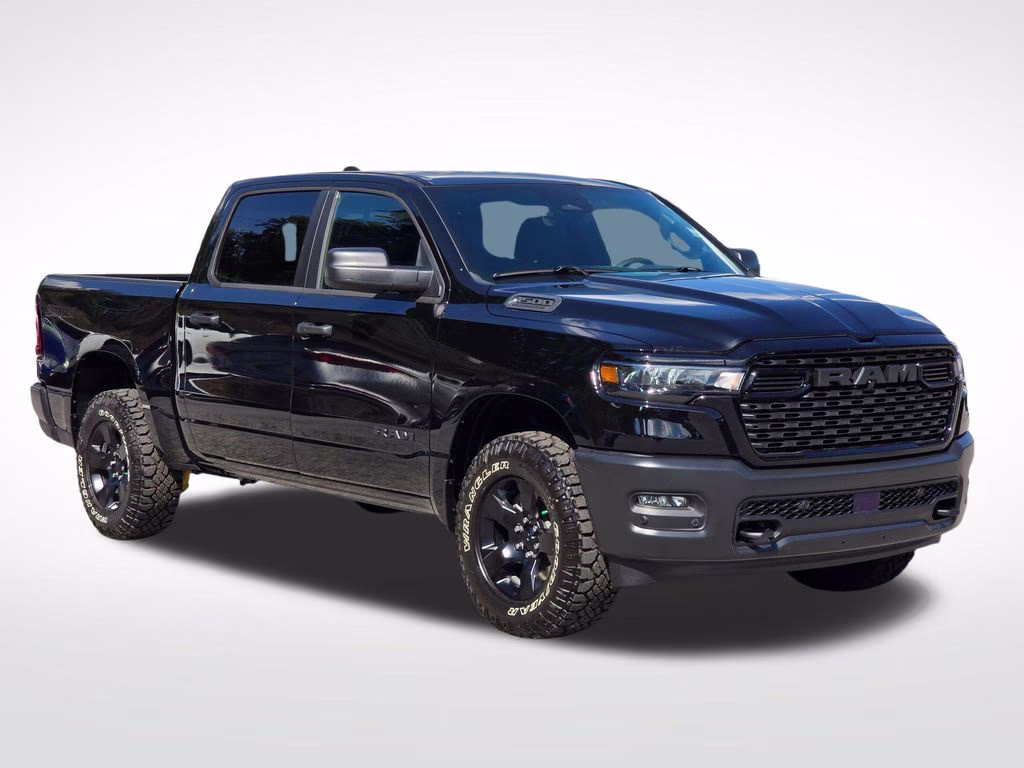 2026 Diamond Black Crystal Pearlcoat Ram 1500 Warlock 4X4 Truck