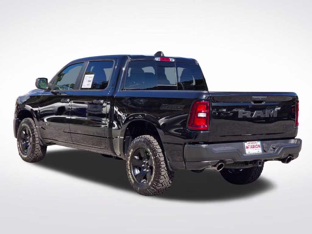 2026 Diamond Black Crystal Pearlcoat Ram 1500 Warlock 4X4 Truck