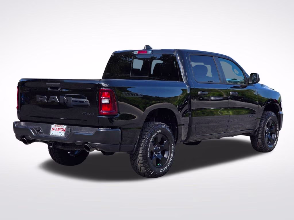 2026 Diamond Black Crystal Pearlcoat Ram 1500 Warlock 4X4 Truck