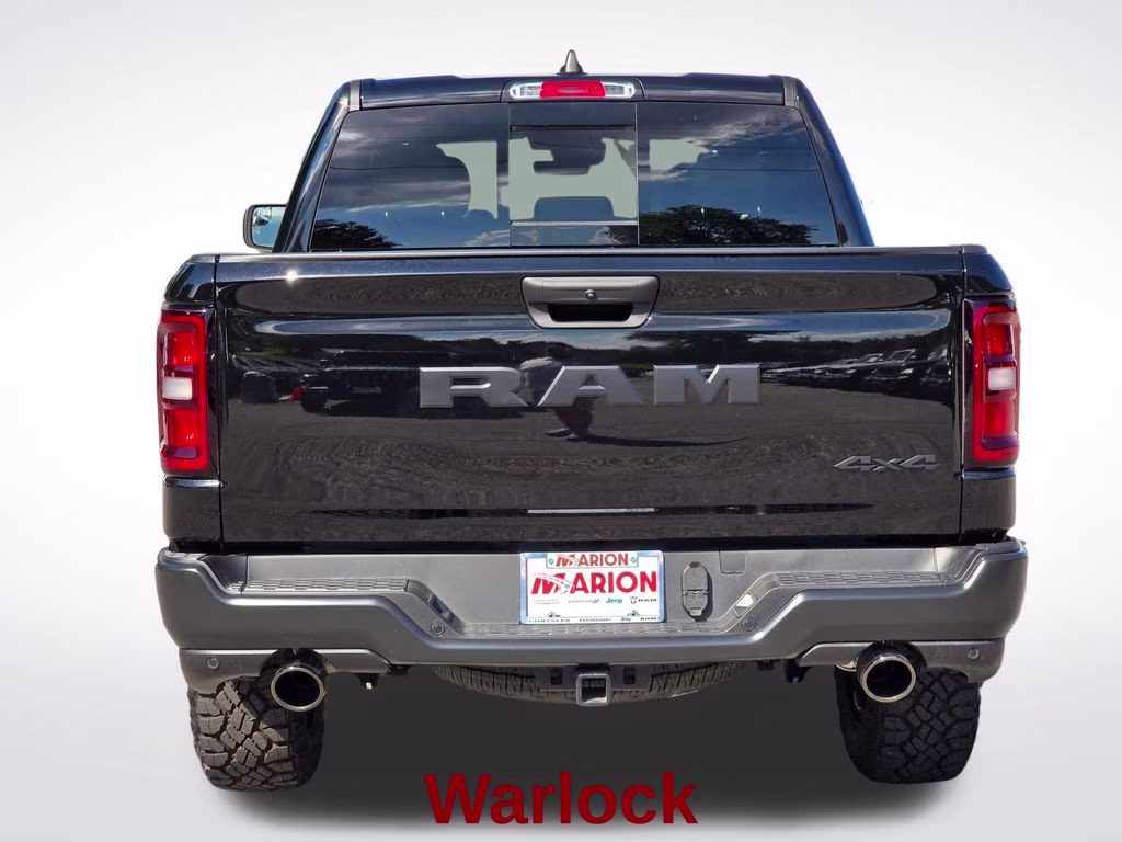 2026 Diamond Black Crystal Pearlcoat Ram 1500 Warlock 4X4 Truck
