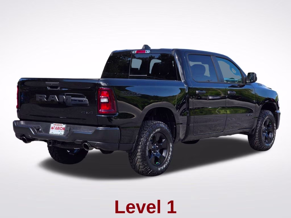 2026 Diamond Black Crystal Pearlcoat Ram 1500 Warlock 4X4 Truck