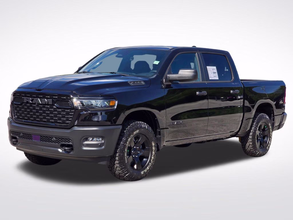 2026 Diamond Black Crystal Pearlcoat Ram 1500 Warlock 4X4 Truck