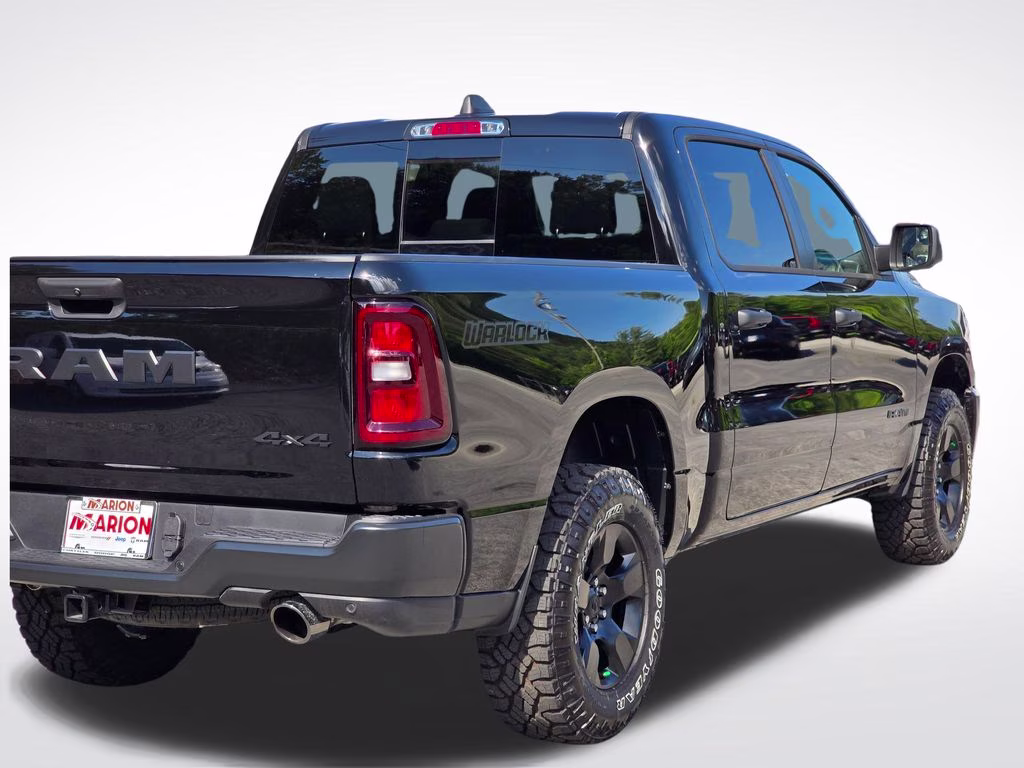 2026 Diamond Black Crystal Pearlcoat Ram 1500 Warlock 4X4 Truck