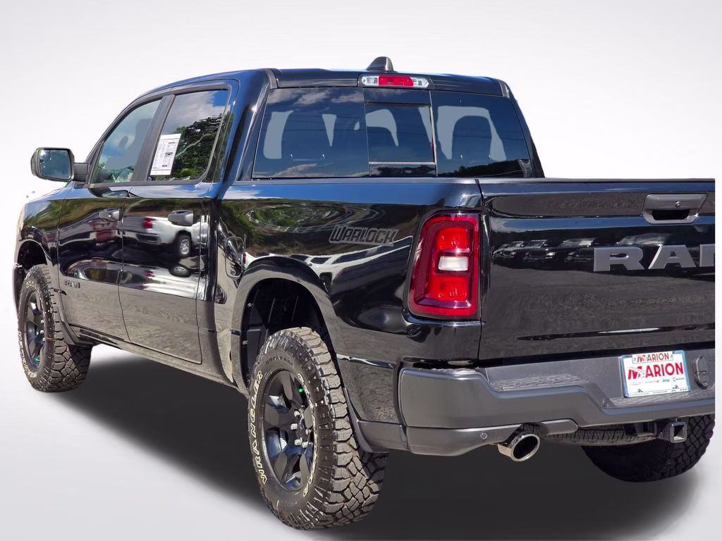 2026 Diamond Black Crystal Pearlcoat Ram 1500 Warlock 4X4 Truck