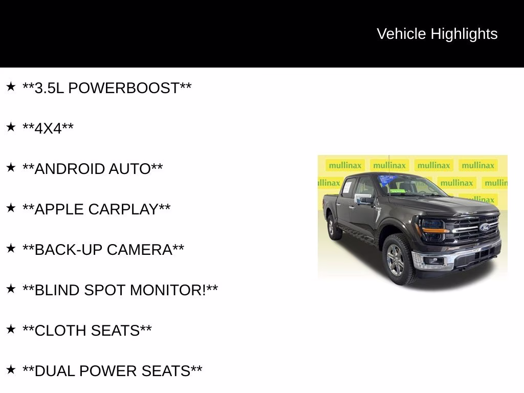 2024 Bronze Metallic Ford F-150 XLT 4X4 Truck