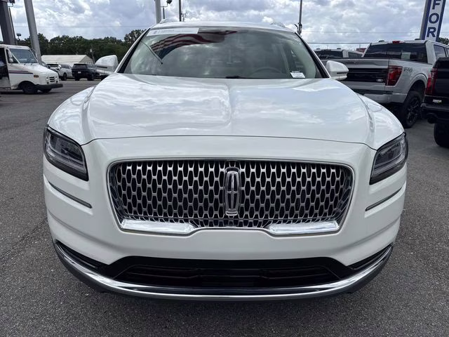 2023 White Metallic Lincoln Nautilus Standard AWD SUV