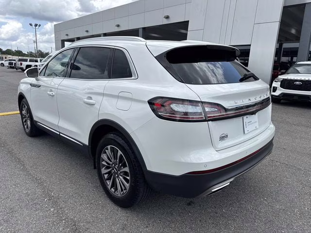 2023 White Metallic Lincoln Nautilus Standard AWD SUV