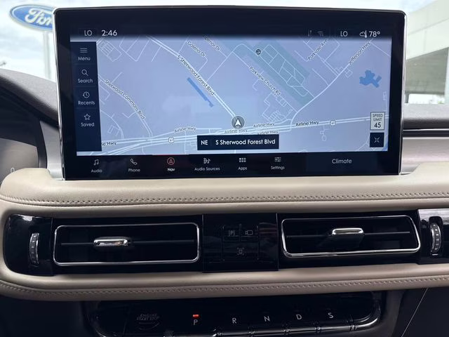 2023 White Metallic Lincoln Nautilus Standard AWD SUV