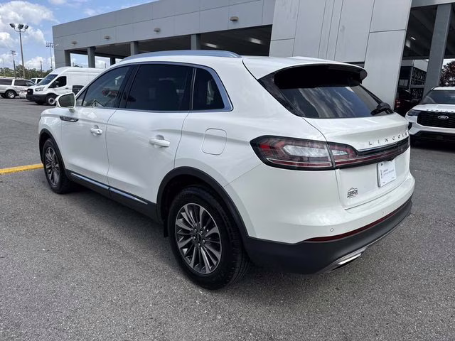 2023 White Metallic Lincoln Nautilus Standard AWD SUV