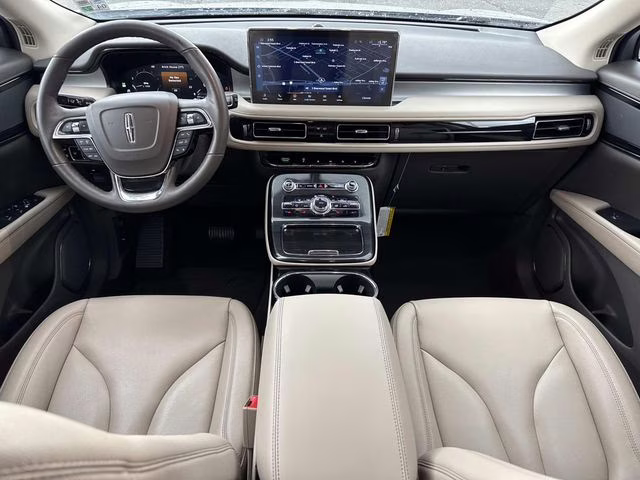 2023 White Metallic Lincoln Nautilus Standard AWD SUV