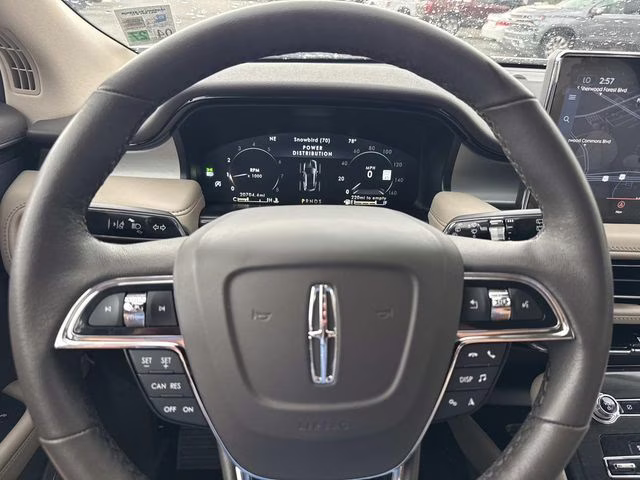 2023 White Metallic Lincoln Nautilus Standard AWD SUV