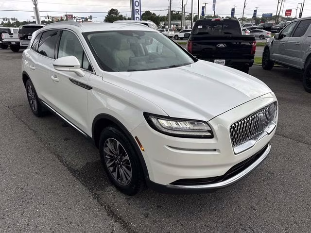 2023 White Metallic Lincoln Nautilus Standard AWD SUV