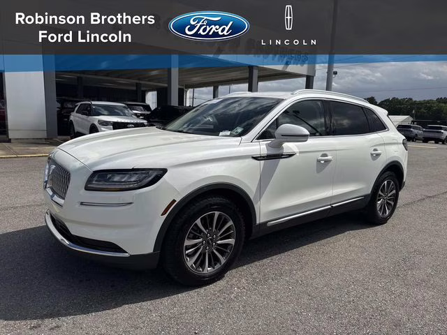 2023 White Metallic Lincoln Nautilus Standard AWD SUV