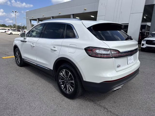 2023 White Metallic Lincoln Nautilus Standard AWD SUV