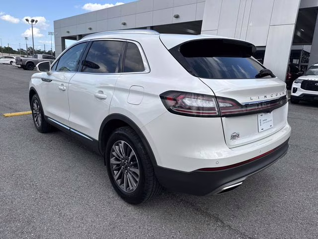 2023 White Metallic Lincoln Nautilus Standard AWD SUV