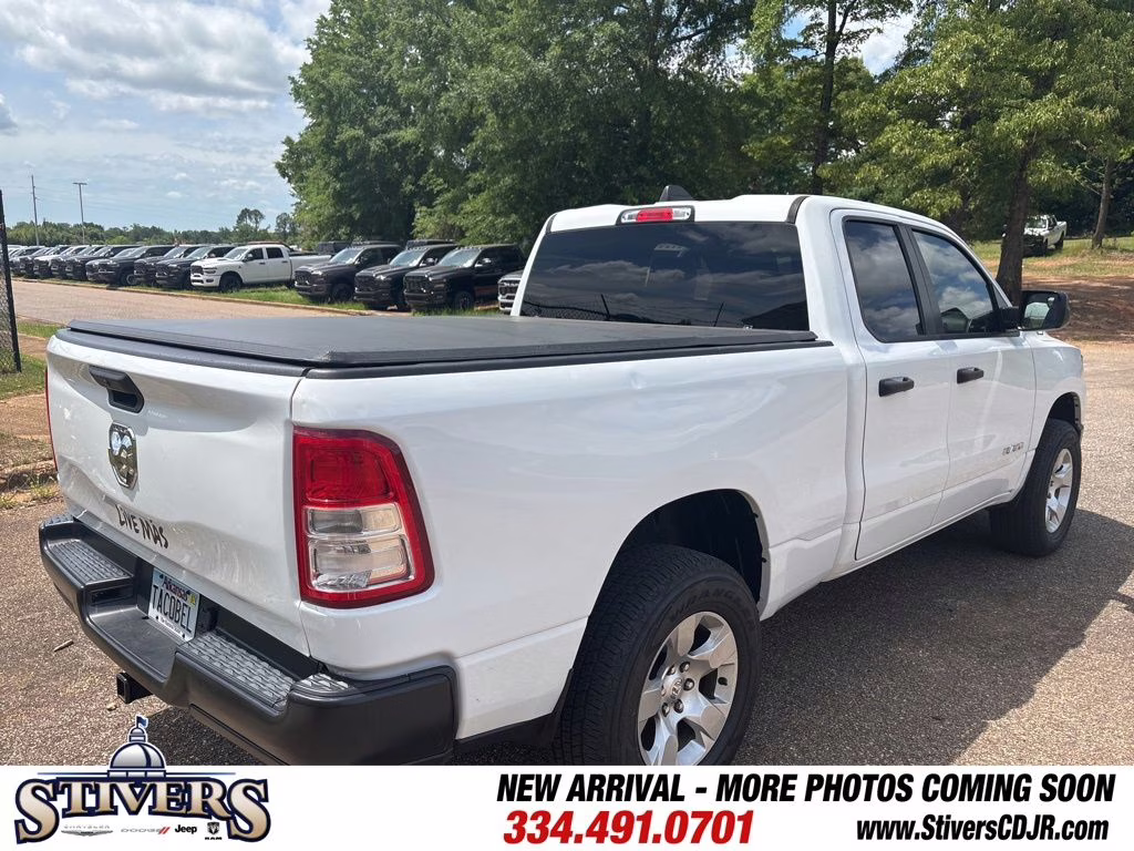 2022 Bright White Clearcoat Ram 1500 Tradesman RWD Truck