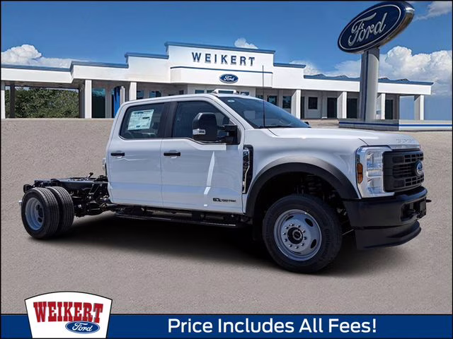 2026 Oxford White Ford Super Duty F-450 DRW XL 4X4 Chassis