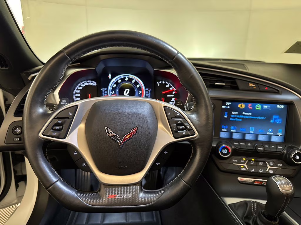 2019 Arctic White Chevrolet Corvette Z06 RWD Coupe