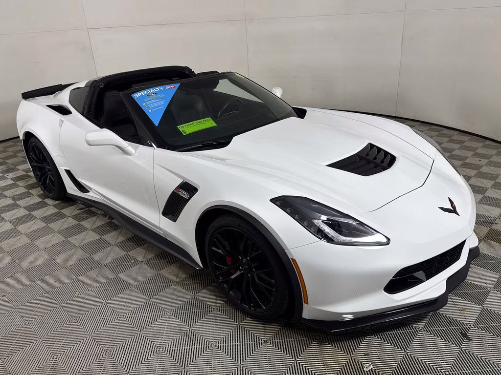 2019 Arctic White Chevrolet Corvette Z06 RWD Coupe