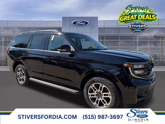 2026 Agate Black Metallic Ford Expedition Active 4X4 SUV