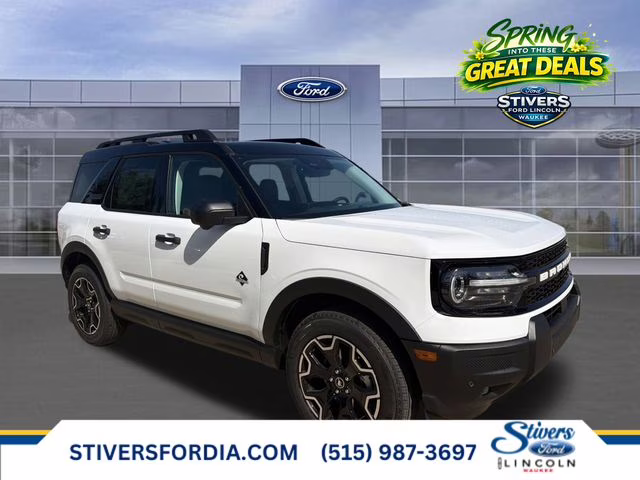 2026 Oxford White Ford Bronco Sport Outer Banks 4X4 SUV