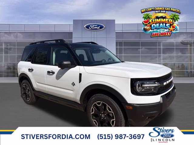 2026 Oxford White Ford Bronco Sport Outer Banks 4X4 SUV