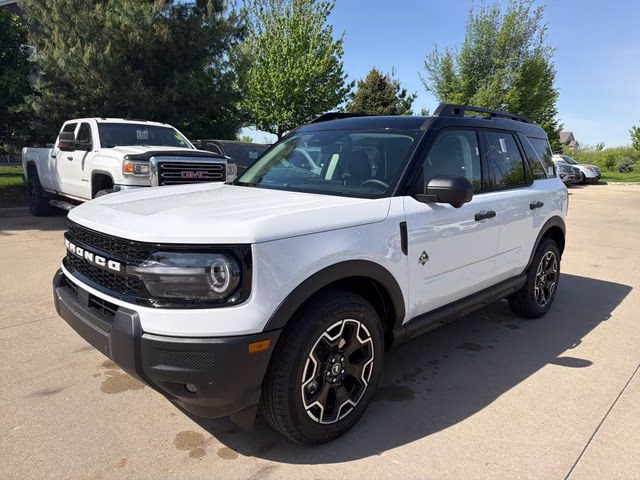 2026 Oxford White Ford Bronco Sport Outer Banks 4X4 SUV