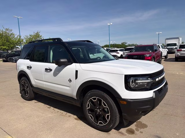 2026 Oxford White Ford Bronco Sport Outer Banks 4X4 SUV