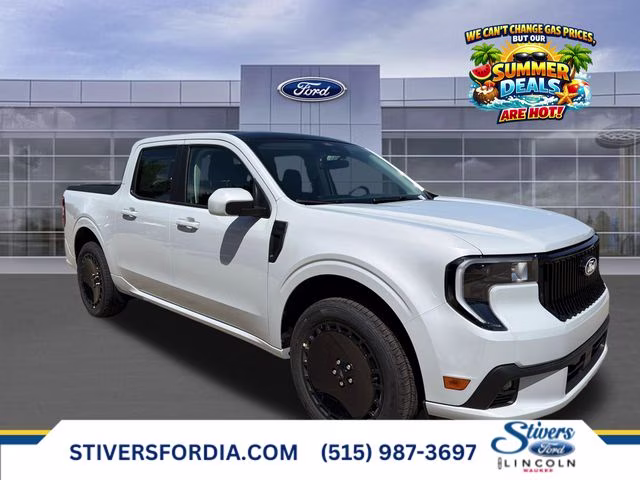 2026 Space White Metallic Ford Maverick Lobo Standard AWD Truck