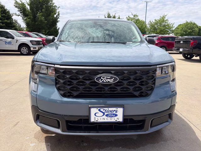 2026 Azure Gray Metallic Tri-Coat Ford Maverick XLT AWD Truck