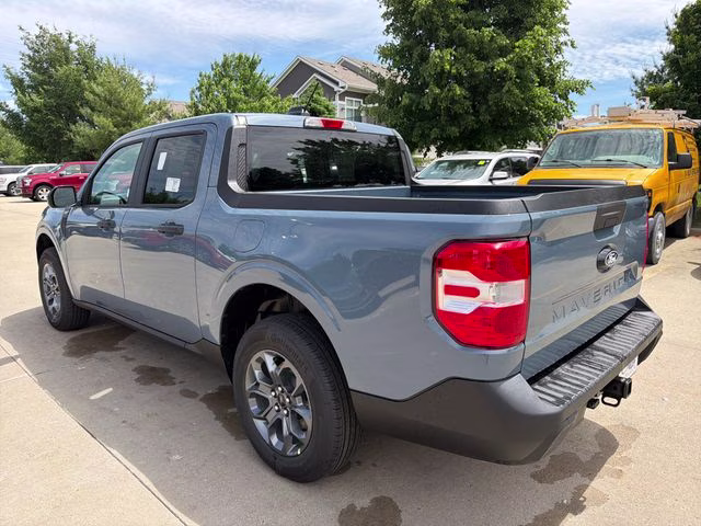 2026 Azure Gray Metallic Tri-Coat Ford Maverick XLT AWD Truck