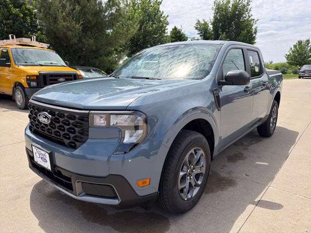 2026 Azure Gray Metallic Tri-Coat Ford Maverick XLT AWD Truck
